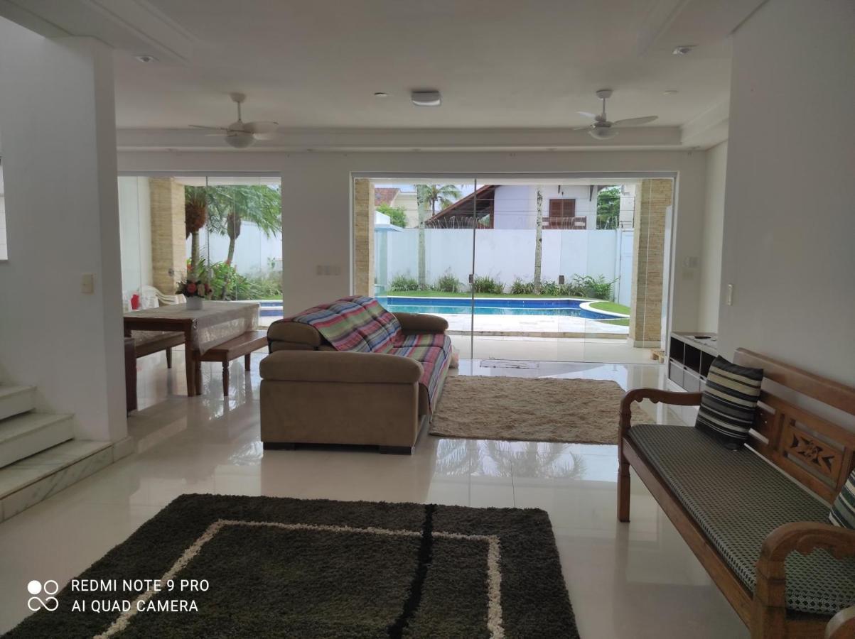 Casa Com Piscina A 150M Da Praia Da Enseada 과루자 외부 사진