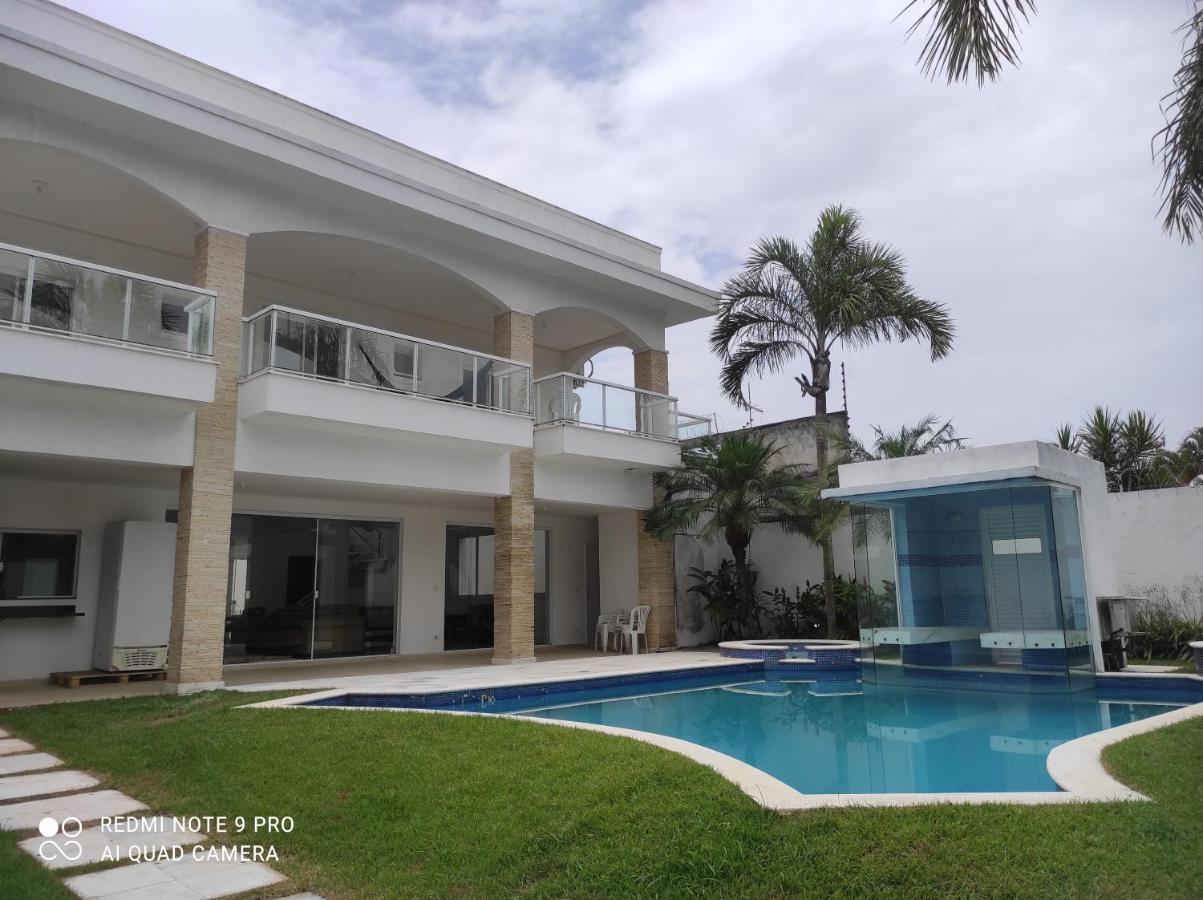 Casa Com Piscina A 150M Da Praia Da Enseada 과루자 외부 사진